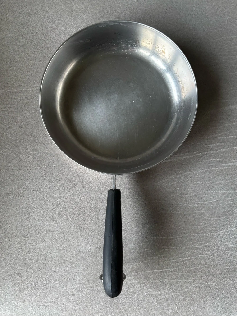 Revere Ware 1801 Copper Bottom 8” Frying Pan Skillet Double Ring Pre 1968 W/Lid